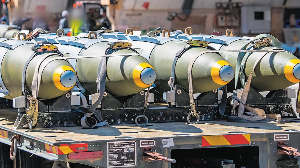 Israeli Air Force munitions (Photo: IDF) חימושים של חיל האוויר
