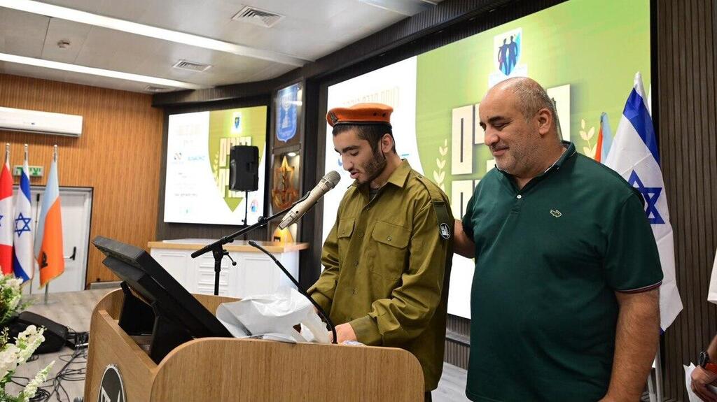 טקס סיום מסע כומתה של מתנדבים מגדולים במדים