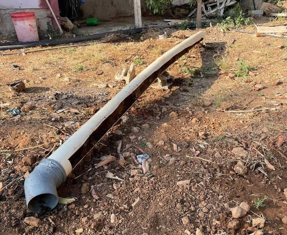 מתנחלים הרסו שדה חקלאי של פלסטינים בוואדי פוכין הסמוך לצור הדסה