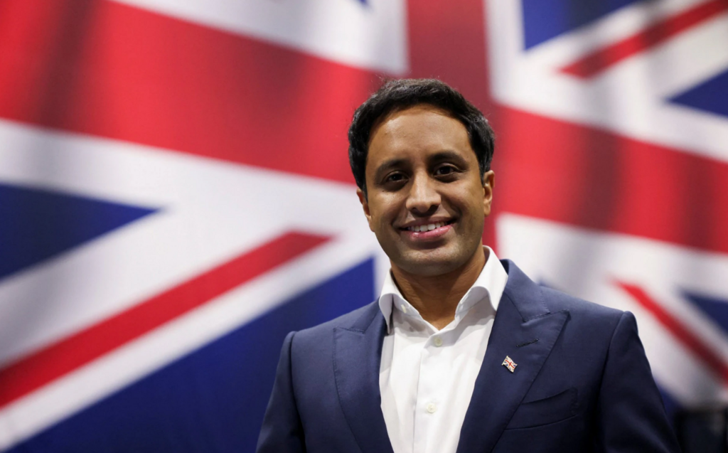 זיא יוסוף בכיר במפלגת Reforn UK  בריטניה