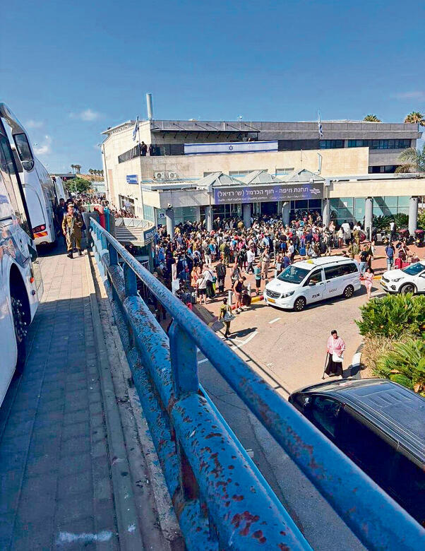 הכאוס בתחנות הרכבת בחיפה