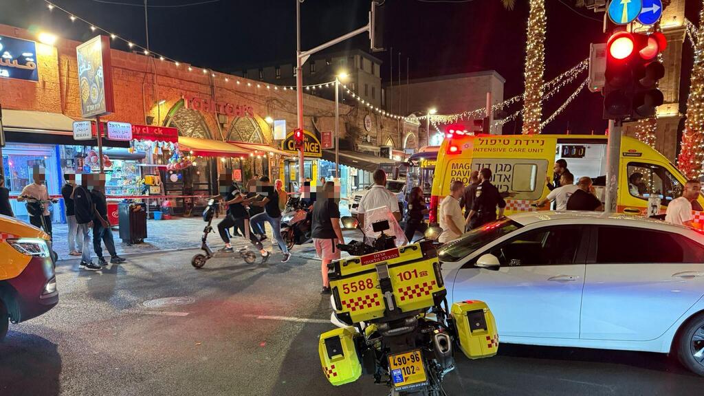 זירת הירי ביפו