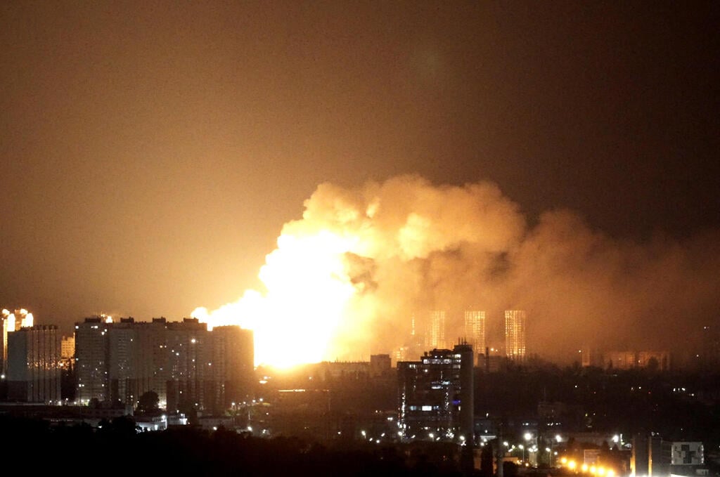 צילום: REUTERS/Anna Voitenko קייב אוקראינה מתקפה של רוסיה