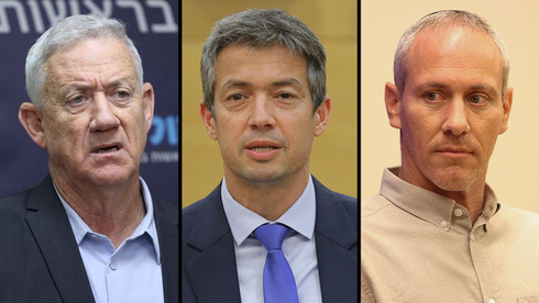 פיצוץ במגעים בין הנדל לגנץ - שמסרב להצהיר שלא יישב עם החרדים