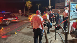 זירת הירי בשדרות ההגנה בחיפה