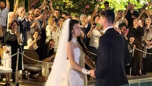 President Isaac Herzog Attends Wedding of Two Former Hostages