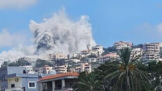 תקיפה בכפר אל-מנסורי בדרום לבנון תקיפה בכפר אל-מנסורי בדרום לבנון