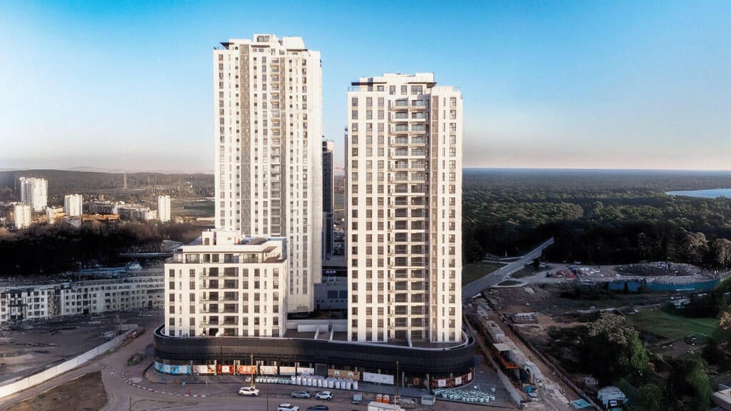 "אחוז הבעלות על דירות הולך ויורד". פרויקט דיור להשכרה של חברת פרשקובסקי בלוד (צילום: רמי חכם) "אחוז הבעלות על דירות הולך ויורד". פרויקט דיור להשכרה של חברת פרשקובסקי בלוד