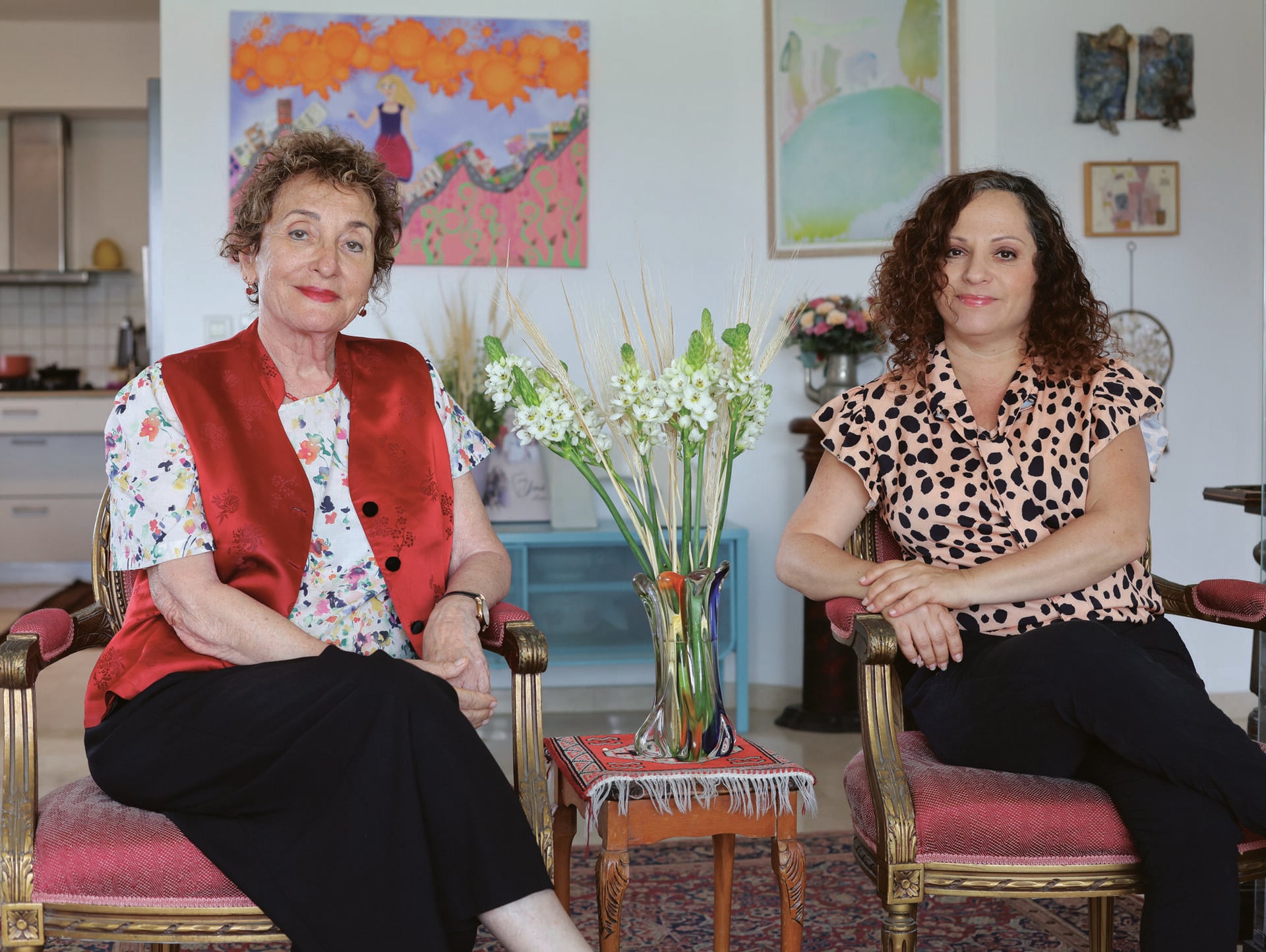 ד"ר אורניה יפה־ינאי והבת  גוני ינאי יצחקי