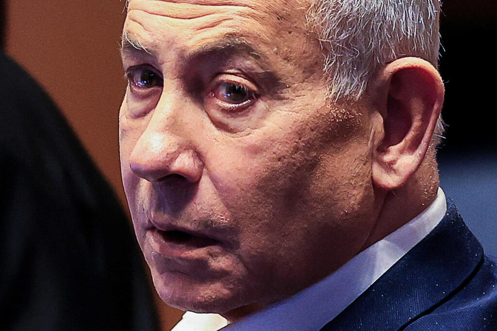 נתניהו (צילום: REUTERS/Ronen Zvulun) מליאת הכנסת