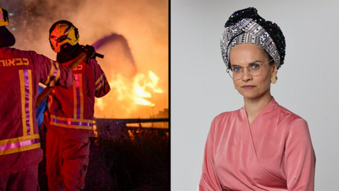 Yael lost her husband in a terrorist attack and her house in a fire: 'Nothing left of Raziel'