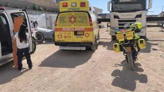 פועל נהרג מפגיעת חפץ כבד באתר בנייה סמוך לקריית מלאכי