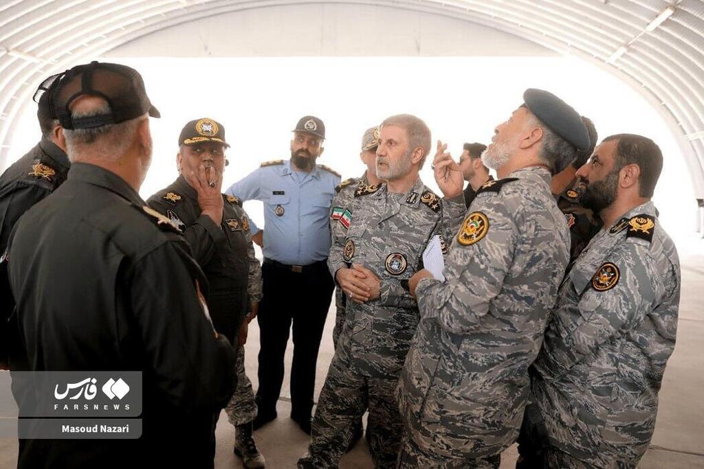  אמיר חאתמי, מפקד צבא איראן, מבקר ביחידות באספהאן