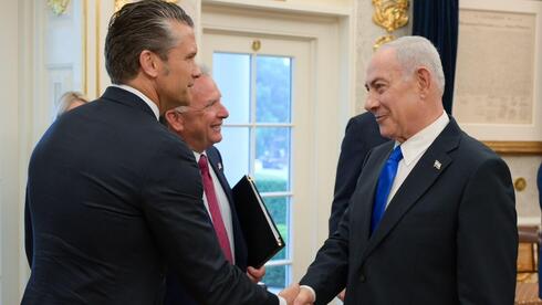 Photo: Ynetnews Pete Hegseth Meets Benjamin Netanyahu During Surprise Israel Visit