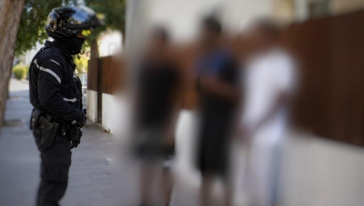 תיעוד מרגעי מעצר החשודים