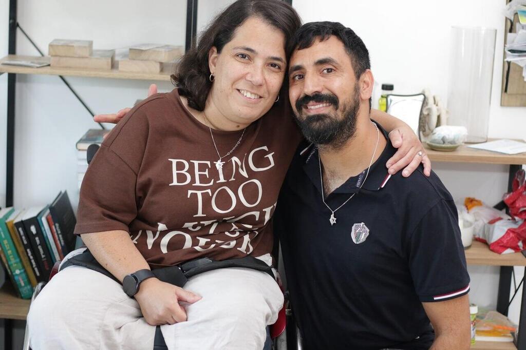לירון יעקב ויעל סמואל. "בהתחלה בכלל לא סבלנו אחד את השנייה" (צילום: מאיר אבן חיים) לירון יעקב ויעל סמואל