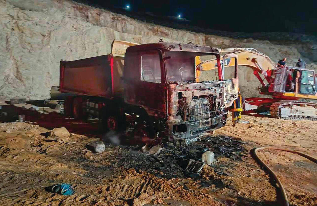 המחצבה השרופה ברמאללה. זה לא טרור? המחצבה השרופה ברמאללה. זה לא טרור?