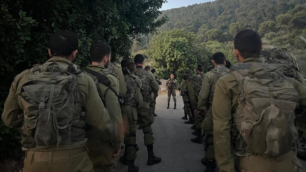 מור והלוחמים עליהם היא מפקדת (צילום מסך) מור והלוחמים עליהם היא מפקדת
