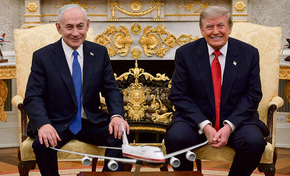 פגישת טראמפ ונתניהו בשבוע שעבר בוושינגטון (מעיין טואף / לע״מ) פגישת טראמפ ונתניהו בשבוע שעבר בוושינגטון