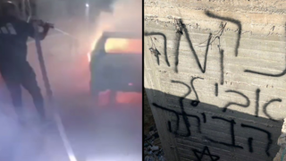 ליל ההצתות ליד שכם – והגרפיטי נגד האלוף שבלב הסערה: "נקמה, אבי לך הביתה"