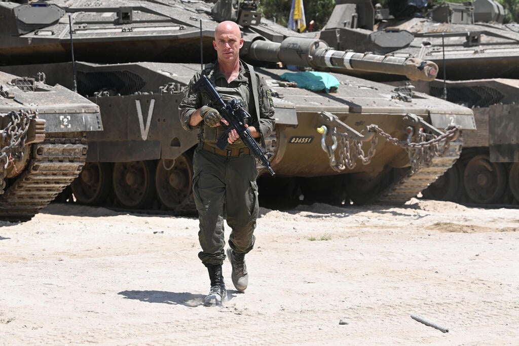 אלוף משנה שניידר (צילום: הרצל יוסף) אלוף משנה יואב שניידר, מח"ט חטיבה 401