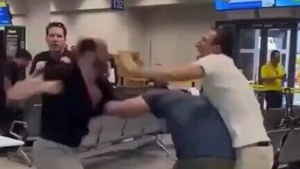 "רוצח תינוקות, היטלר צדק": אגרופים בנמל התעופה בפיליפינים