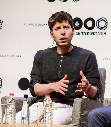 נקודת מפנה היסטורית. סם אלטמן, מייסד Open AI (אביגיל עוזי) נקודת מפנה היסטורית. סם אלטמן, מייסד Open AI