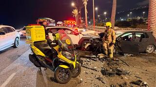 הרוג ושני פצועים קשה בתאונה קטלנית באזור חיפה