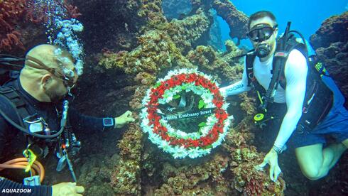 British sailors honored underwater 115 years after shipwreck off Nahariya