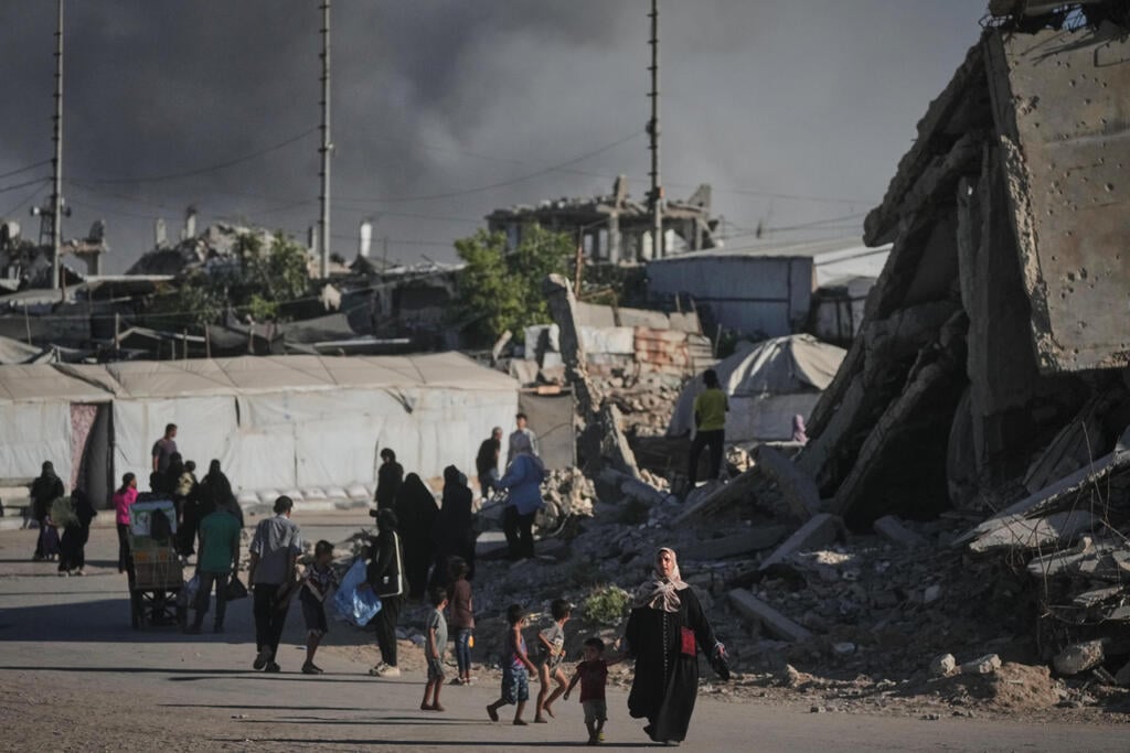 Photo: AP Photo/Jehad Alshrafi העיר עזה