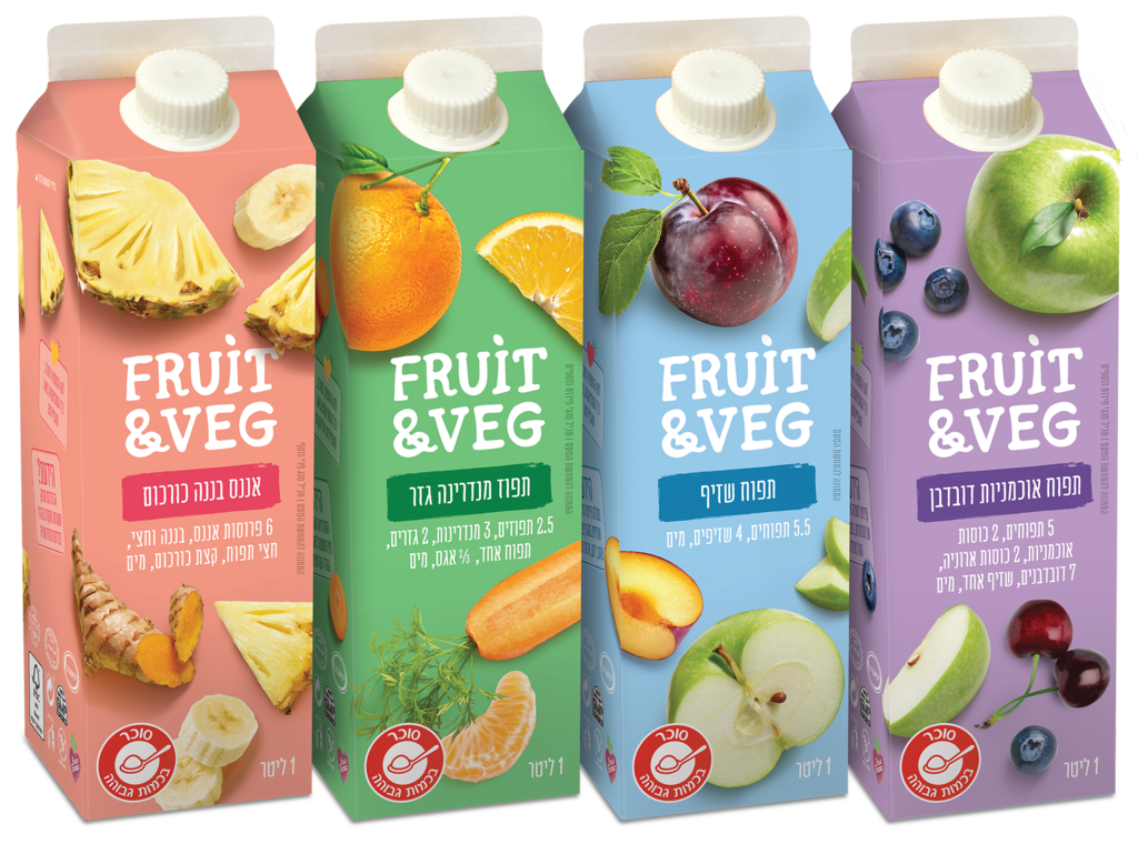 קרטוניות Fruit&Veg (יח"צ בראבו ) יפאורה