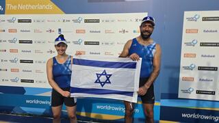 מדליית ארד לשחר מילפלדר וסלאח שהין באליפות העולם בחתירה פראלימפית