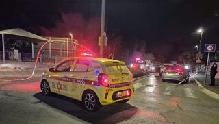 גבר נורה למוות ביפו, צעיר נפצע קשה