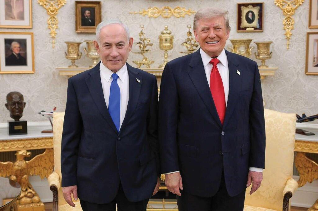 דונלד טראמפ ובנימין נתניהו (צילום: לע"מ) דונלד טראמפ ובנימין נתניהו