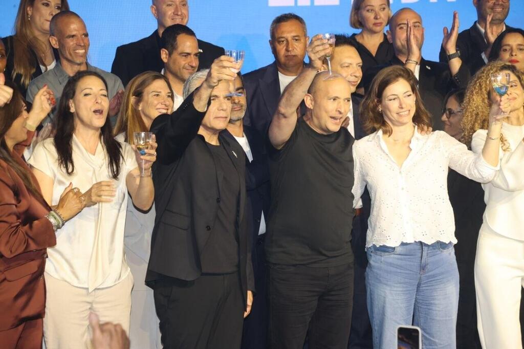 "כבר הקמנו שתי ממשלות". השקת מפלגת "ביחד" (צילום: מוטי קמחי) אירוע השקת הרשימה של מפלגת ביחד
