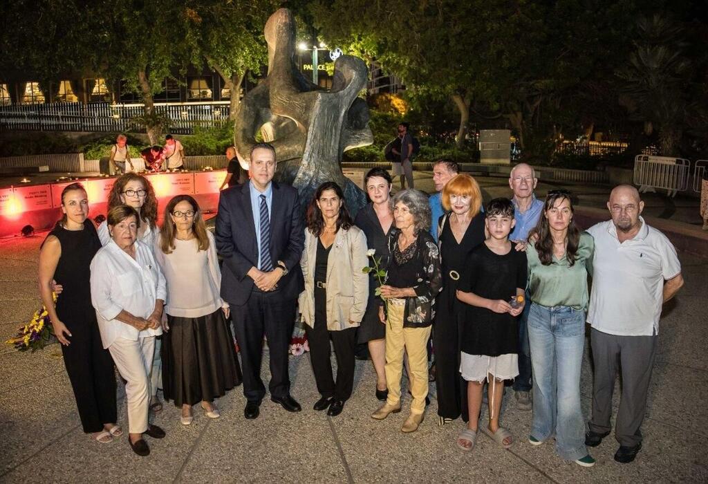 טקס לזכר י"א חללי מינכן (צילום: עודד קרני) טקס לזכר י"א חללי מינכן