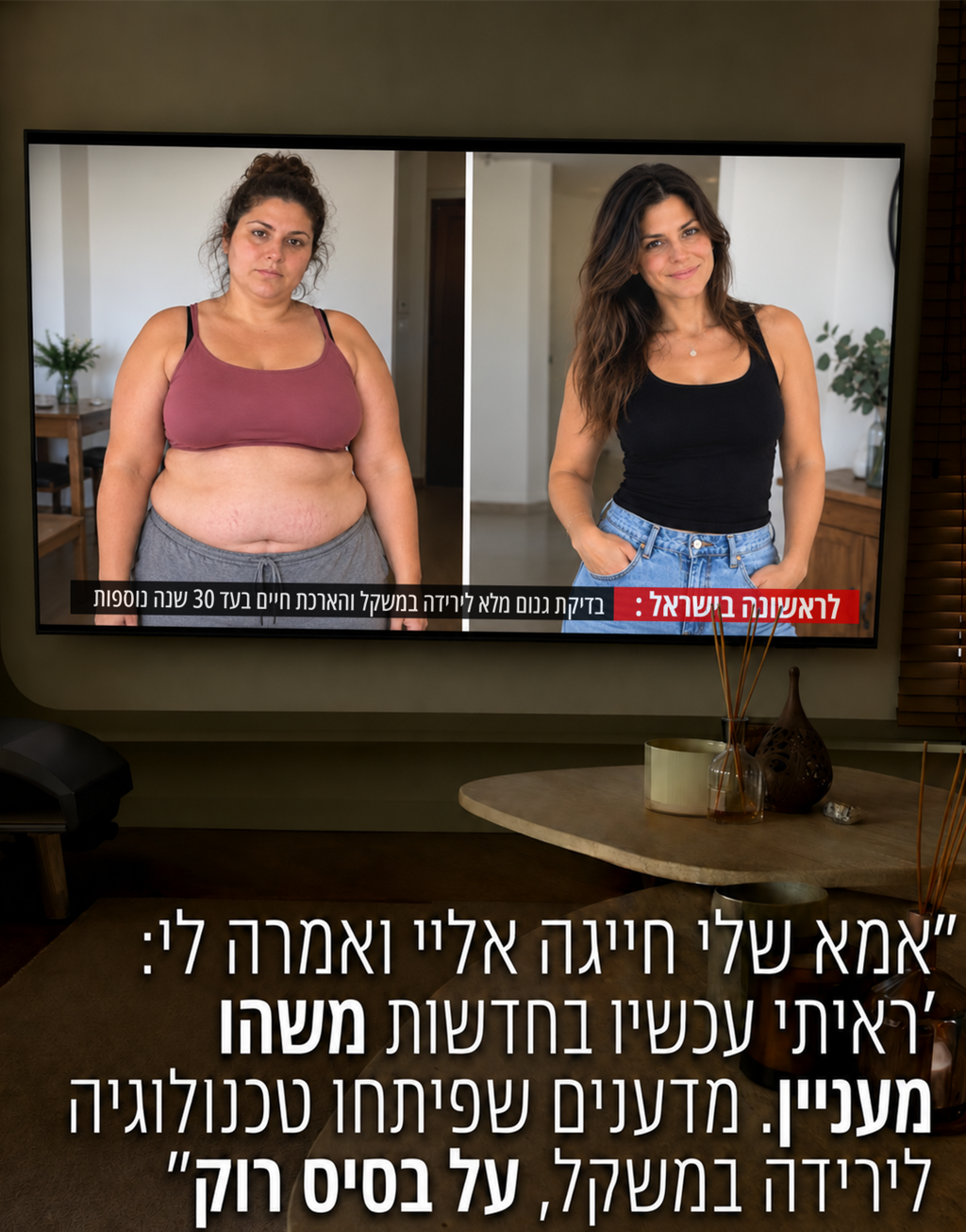 ״מה זאת אומרת? לפי הגנטיקה אני יכולה לדעת מה עליי לאכול?״ (קרדיט: יח"צ ) ״מה זאת אומרת? לפי הגנטיקה אני יכולה לדעת מה עליי לאכול?״