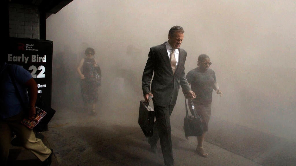 הזירה האפוקליפטית (צילום: AP Photo/Amy Sancetta, FIle) אסון התאומים הפיגוע במגדלי התאומים 11 בספטמבר 2001