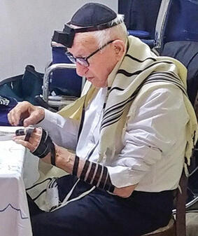 ניצול השואה אהרן וידבסקי ז"ל