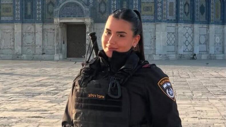 השוטרת רס״ל דנילוב שעפה מהרכב הנמלט