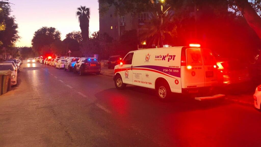 זירת הירי ביפו (צילום: דוברות יפו) גבר כבן 30 נרצח בירי ביפו