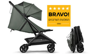 טיולון Bugaboo Butterfly 2 זוכה "BRAVO - המלצת הצרכנים 2026" בקטגוריית טיולונים.