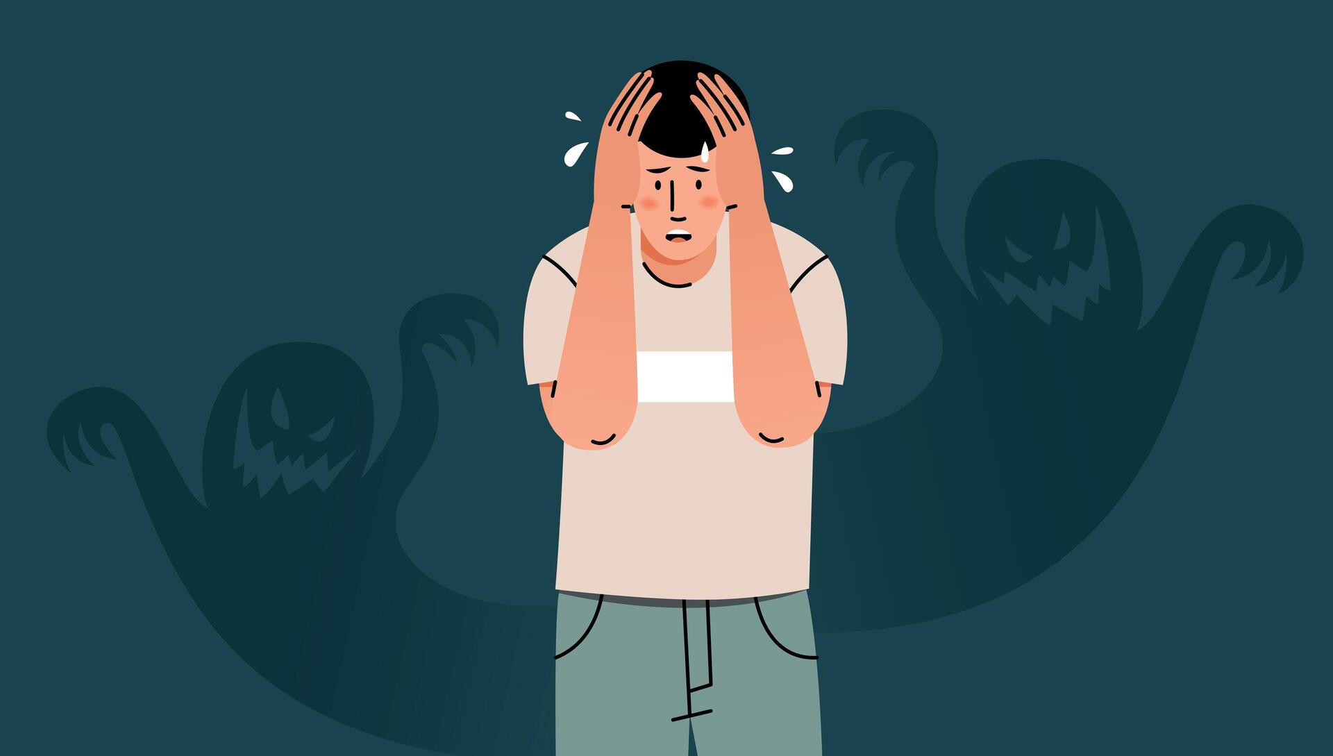 איזה סיוט? (תמונה: Shutterstock/Tatiana Gavrish) סיוטים חלומות רעים