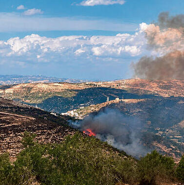 שריפה ליד שכם, שלפי הפלסטינים מתנחלים הציתו שריפה ליד שכם, שלפי הפלסטינים מתנחלים הציתו