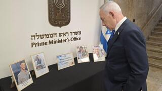 נתניהו הדליק נר זיכרון לקורבנות 7/10: "נבוא בחשבון עם כל המרצחים"
