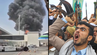 "מצור אווירי" על סעודיה: מטוס נוסעים נפגע מטיל חות'י בריאד; "פקיסטן הפציצה בתימן"