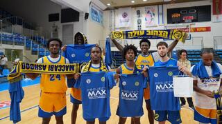 כדורסל נגד גזענות: מכללת אלן מדרום קרוליינה הגיעה למשחק ראווה באשדוד
