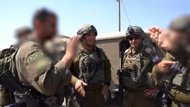 הרמטכ"ל סייר בעזה: "התמונות, משפחת ביבס וכל הקורבנות עומדים לנגד עינינו"