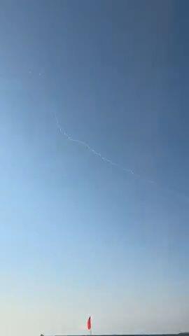 מערכת הביטחון ביצעה ניסוי במערכת "חץ", שובל שיגור תועד בשמי הארץ