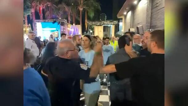 עימות פרץ בכנס הדמוקרטים בנהריה, יאיר גולן: "פעילי עוצמה יהודית השליכו אבנים"
